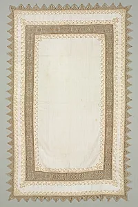 Bobbin Lace (Needle Lace Design) Tablecloth by Unknown Artist