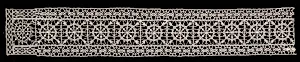 Bobbin Lace (Needlepoint Design) Band or Border by Unknown Artist