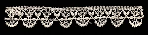 Bobbin Lace (Needlepoint Design) Edging by Unknown Artist