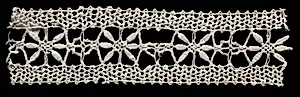 Bobbin Lace (Needlepoint Design) Insertion by Unknown Artist