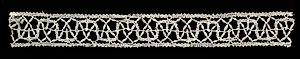 Bobbin Lace (Needlepoint Design) Insertion by Unknown Artist