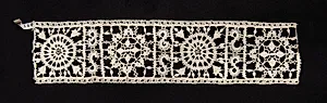 Bobbin Lace (Needlepoint Design) Insertion by Unknown Artist