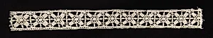 Bobbin Lace (Needlepoint Design) Insertion by Unknown Artist