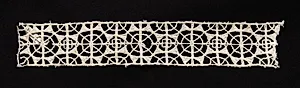 Bobbin Lace (Needlepoint Design) Insertion by Unknown Artist