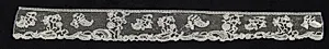 Bobbin Lace (Point d'Angleterre) Edging by Unknown Artist