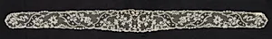 Bobbin Lace (Point d'Angleterre) Lappet by Unknown Artist