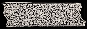 Bobbin Lace (Punto di Milano) Border by Unknown Artist