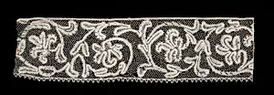 Bobbin Lace (Punto di Milano) Edging by Unknown Artist
