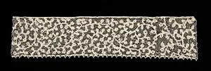 Bobbin Lace (Punto di Milano) Insertion and Edging by Unknown Artist