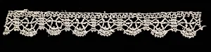 Bobbin Lace (Rose Lace) Edging by Unknown Artist