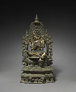 Bodhisattva  Manjushri: Lord of Wisdom by Unknown Artist