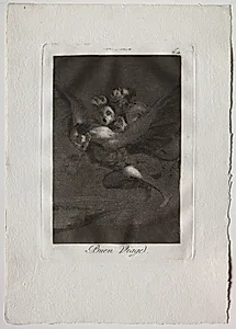 Bon Voyage, Plate 64 by Francisco de Goya (Spanish, 1746–1828)