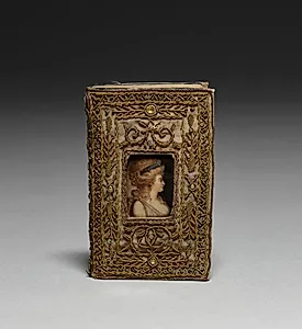 Book Bound in Silk by Unknown Artist
