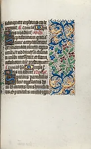 Book of Hours (Use of Rouen): fol. 101r by Master of the Geneva Latini (French, active Rouen, 1460–80)