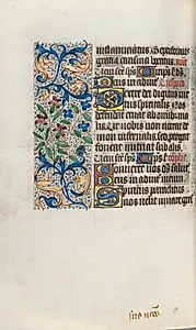 Book of Hours (Use of Rouen): fol. 101v by Master of the Geneva Latini (French, active Rouen, 1460–80)