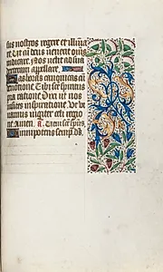 Book of Hours (Use of Rouen): fol. 102r by Master of the Geneva Latini (French, active Rouen, 1460–80)