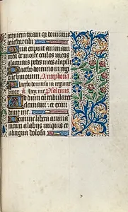Book of Hours (Use of Rouen): fol. 104r by Master of the Geneva Latini (French, active Rouen, 1460–80)