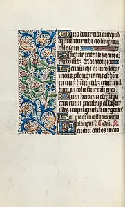 Book of Hours (Use of Rouen): fol. 104v by Master of the Geneva Latini (French, active Rouen, 1460–80)