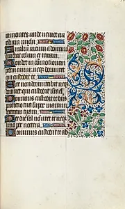 Book of Hours (Use of Rouen): fol. 105r by Master of the Geneva Latini (French, active Rouen, 1460–80)