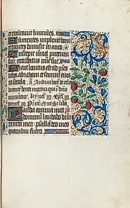 Book of Hours (Use of Rouen): fol. 108r by Master of the Geneva Latini (French, active Rouen, 1460–80)