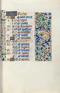 Book of Hours (Use of Rouen): fol. 10r, Calendar Page for October by Master of the Geneva Latini (French, active Rouen, 1460–80)