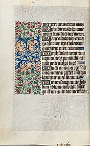 Book of Hours (Use of Rouen): fol. 110v by Master of the Geneva Latini (French, active Rouen, 1460–80)