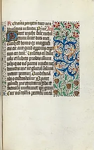 Book of Hours (Use of Rouen): fol. 115r by Master of the Geneva Latini (French, active Rouen, 1460–80)