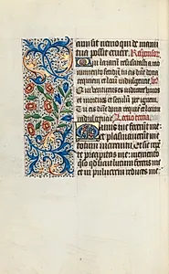 Book of Hours (Use of Rouen): fol. 116v by Master of the Geneva Latini (French, active Rouen, 1460–80)