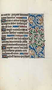 Book of Hours (Use of Rouen): fol. 119r by Master of the Geneva Latini (French, active Rouen, 1460–80)