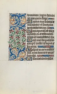 Book of Hours (Use of Rouen): fol. 119v by Master of the Geneva Latini (French, active Rouen, 1460–80)