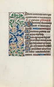 Book of Hours (Use of Rouen): fol. 120v by Master of the Geneva Latini (French, active Rouen, 1460–80)