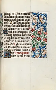 Book of Hours (Use of Rouen): fol. 123r by Master of the Geneva Latini (French, active Rouen, 1460–80)