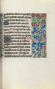 Book of Hours (Use of Rouen): fol. 124r by Master of the Geneva Latini (French, active Rouen, 1460–80)