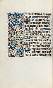 Book of Hours (Use of Rouen): fol. 125v by Master of the Geneva Latini (French, active Rouen, 1460–80)