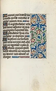 Book of Hours (Use of Rouen): fol. 128r by Master of the Geneva Latini (French, active Rouen, 1460–80)