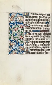 Book of Hours (Use of Rouen): fol. 128v by Master of the Geneva Latini (French, active Rouen, 1460–80)
