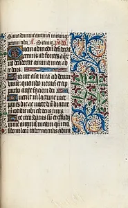 Book of Hours (Use of Rouen): fol. 129r by Master of the Geneva Latini (French, active Rouen, 1460–80)