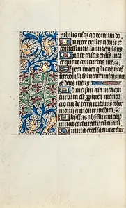 Book of Hours (Use of Rouen): fol. 129v by Master of the Geneva Latini (French, active Rouen, 1460–80)