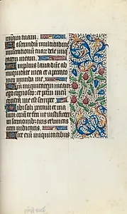 Book of Hours (Use of Rouen): fol. 134r by Master of the Geneva Latini (French, active Rouen, 1460–80)