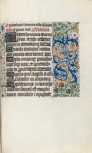 Book of Hours (Use of Rouen): fol. 136r by Master of the Geneva Latini (French, active Rouen, 1460–80)
