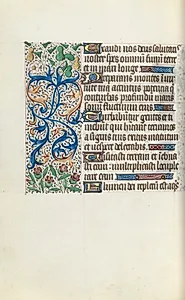 Book of Hours (Use of Rouen): fol. 136v by Master of the Geneva Latini (French, active Rouen, 1460–80)