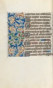 Book of Hours (Use of Rouen): fol. 139v by Master of the Geneva Latini (French, active Rouen, 1460–80)
