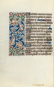 Book of Hours (Use of Rouen): fol. 142v by Master of the Geneva Latini (French, active Rouen, 1460–80)