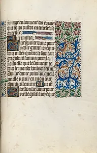 Book of Hours (Use of Rouen): fol. 147r by Master of the Geneva Latini (French, active Rouen, 1460–80)