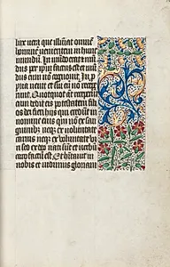 Book of Hours (Use of Rouen): fol. 14r by Master of the Geneva Latini (French, active Rouen, 1460–80)