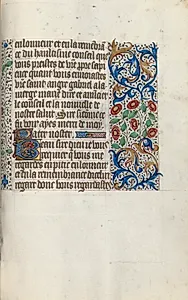 Book of Hours (Use of Rouen): fol. 152r by Master of the Geneva Latini (French, active Rouen, 1460–80)