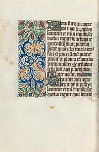 Book of Hours (Use of Rouen): fol. 153v by Master of the Geneva Latini (French, active Rouen, 1460–80)