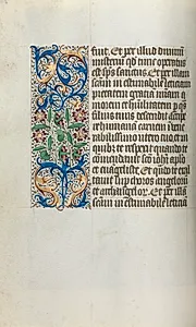 Book of Hours (Use of Rouen): fol. 19v by Master of the Geneva Latini (French, active Rouen, 1460–80)