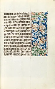 Book of Hours (Use of Rouen): fol. 21r by Master of the Geneva Latini (French, active Rouen, 1460–80)