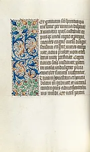 Book of Hours (Use of Rouen): fol. 21v by Master of the Geneva Latini (French, active Rouen, 1460–80)